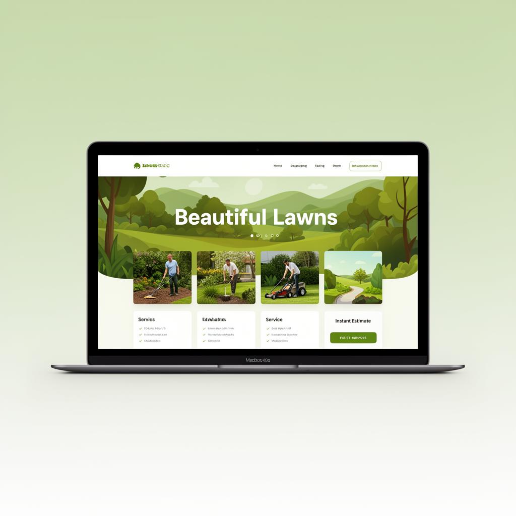 Landscaping Template website